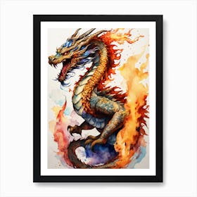 Dragon Painting Art Print