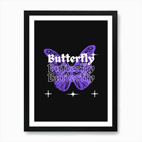 Butterfly Butterfly Art Print