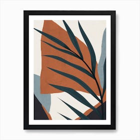 Abstract Leaf Design Art Print