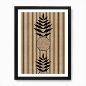 Ferns And Leaves 1 Art Print