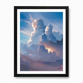 Clouds In The Sky Art Print