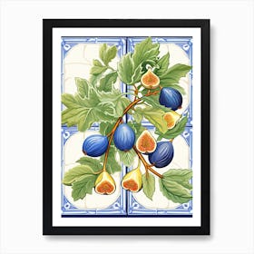 Figs Illustration 7 Art Print