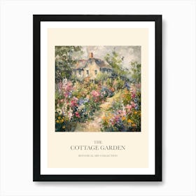 Nature Cottage Garden Poster 12 Art Print