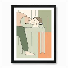 Sleep Stock Videos & Royalty-Free Footage Art Print