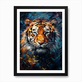 Tiger Painting Art Print