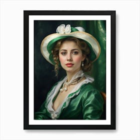 Victorian Woman 2 Art Print