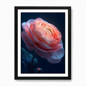 Peony Flower 1 Art Print