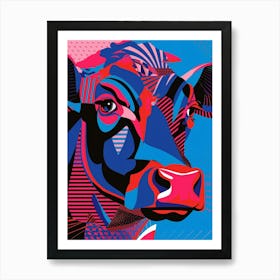 Cow Painting 2 Art Print