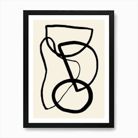 Abstract Beige Art Poster_1981635 Poster