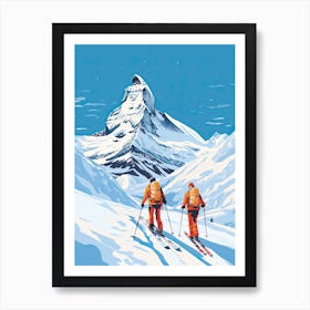 Are, Sweden, Ski Resort Illustration 7 Poster