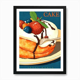 Cake - Ideal World Art Print