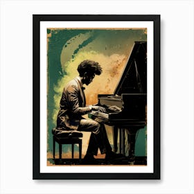 Jazz Pianist Affiche