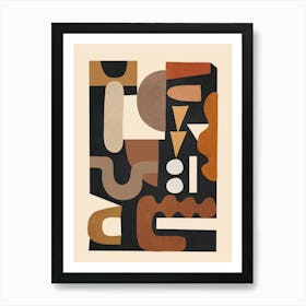 Modern Abstract Art 44 Art Print