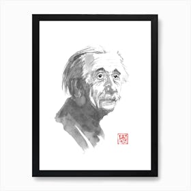 Einstein 02 Art Print