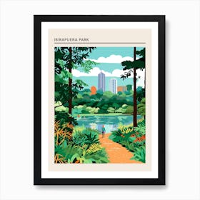 Ibirapuera Park Sao Paulo 3 Art Print