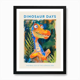 The Real Ogs Of The Jurassic Era Dinosaur Poster Art Print