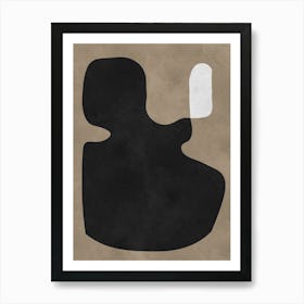 Contemporary forms 1 Art Print