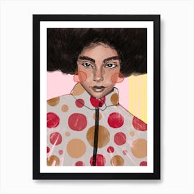 Polka Dot Art Print