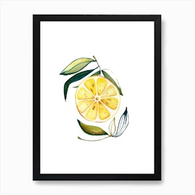 Lemon 2 Art Print