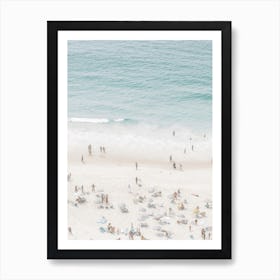 Summer Beach Day Art Print
