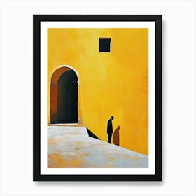 'The Yellow Door', Mexico Art Print