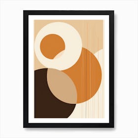 Abstract Circles 4 Art Print