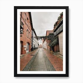 German City Street Art Print