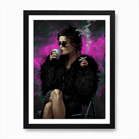 Fight Club Marla Singer II Art Print