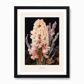 Flower Illustration Hyacinth 2 Poster Art Print