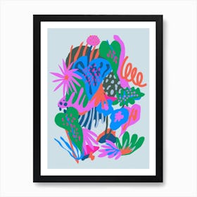 Secret garden Art Print