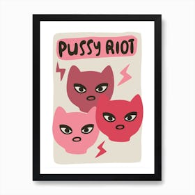 Pussy Riot Art Print