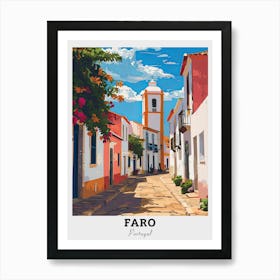 Faro Portugal Travel Art Print