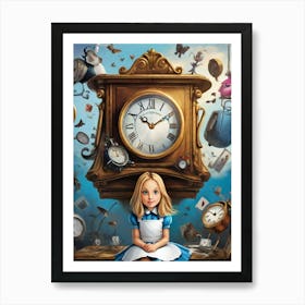 When Time Makes You Crazy Art Print