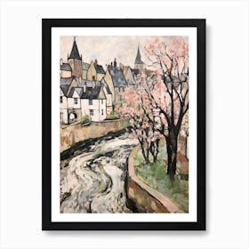 Chipping Campden (Gloucestershire) Painting 4 Art Print