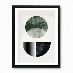 Poisson Bauhaus Mid Century Art Print