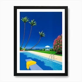 Hiroshi Nagai - Swimming Pool Art Print