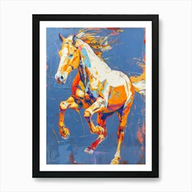 Horse Running 6 Art Print