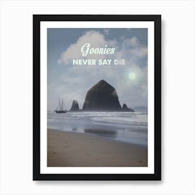 Never Say Die Art Print