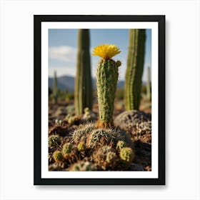 Cactus Flower 4 Art Print