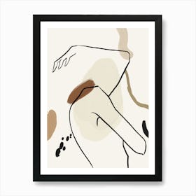 Pure forms no 4 Art Print