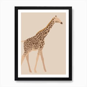 Giraffe Jungle Safari Art Print