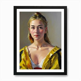 Portrait Of A Young Woman 23 Art Print