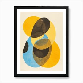 'Circles' 17 Art Print