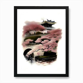 Blossom Garden Art Print