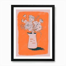 Work on your garden Art Print