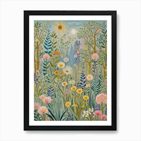 Wildflower Meadow Art Print