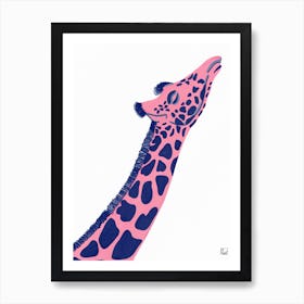 Proud Giraffe Art Print