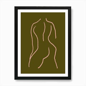 Woman'S Body 2 Art Print