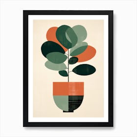 Seamless Potted Plant 2 Art Print