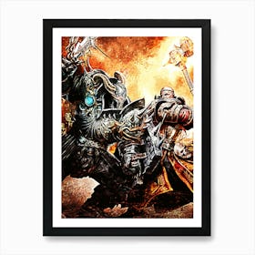 Warhammer 40k 1 Art Print